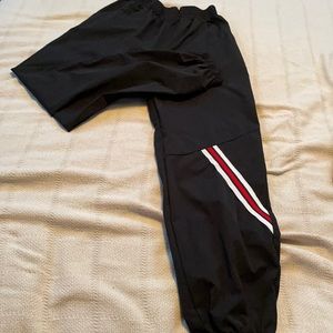 Black jogger pants
